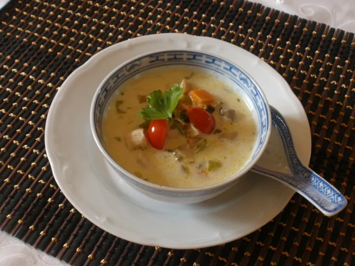 Chinesische Gemüsesuppe