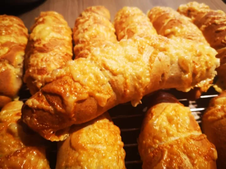 Käsestangerl mit Dinkelvollkornmehl (super flaumig)