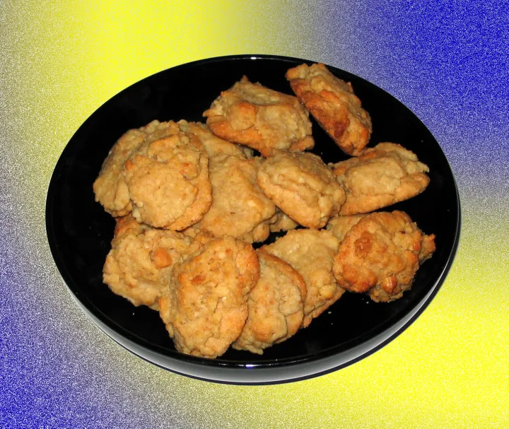 Erdnuss-Cashewkern-Kekse