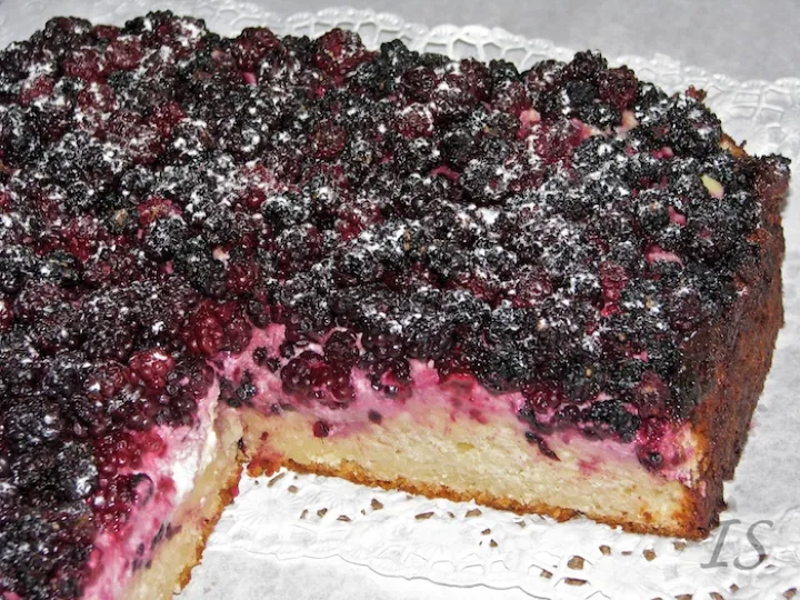 Brombeer-Kuchen