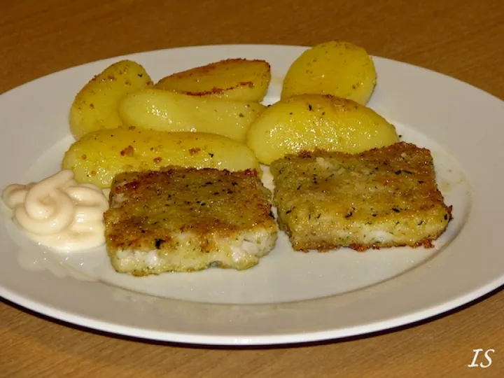 Dorschfilet mit Kräuterkruste