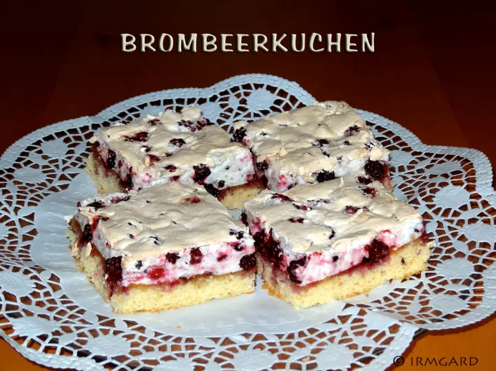 Brombeerkuchen