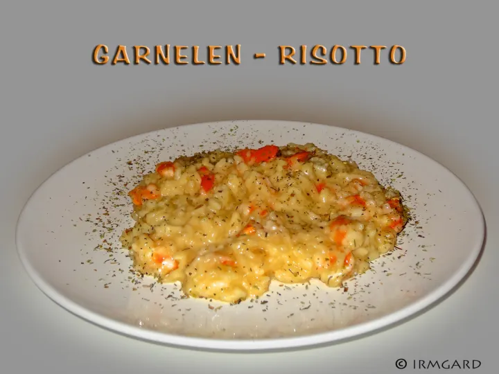 Garnelen-Risotto