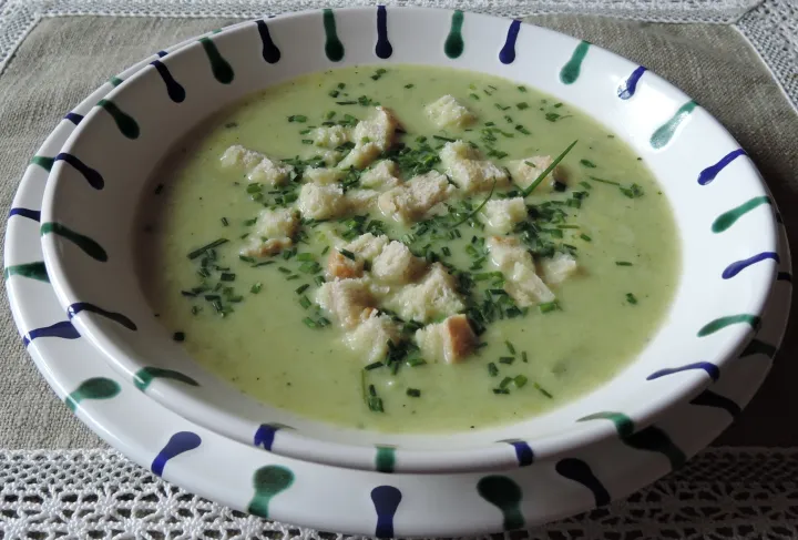 Herzhafte Lauchsuppe