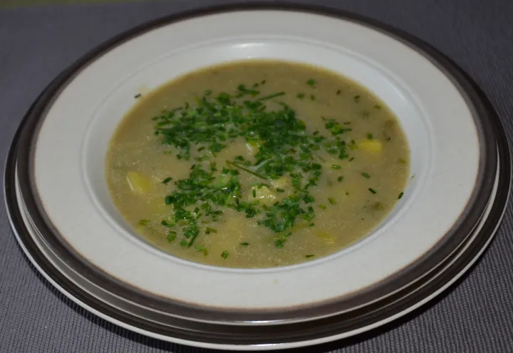 Kartoffel-Fisolensuppe