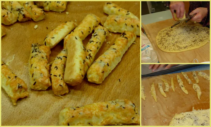 Salzige Stangerl aus Ungarn