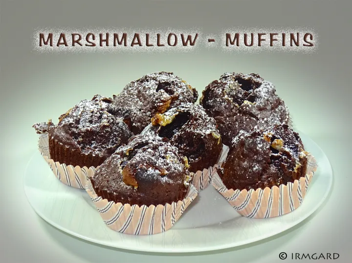 Marsmallow-Muffins