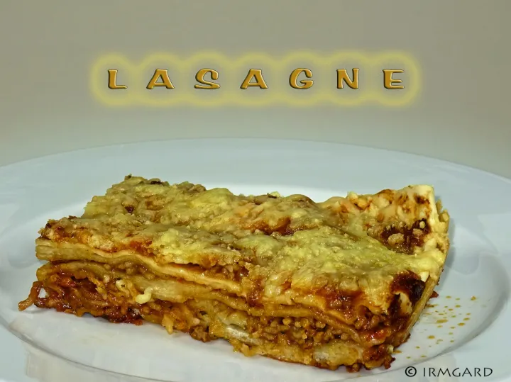 Lasagne ohne Bechamelsosse