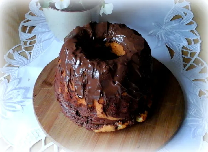 Einfacher Marmorkuchen