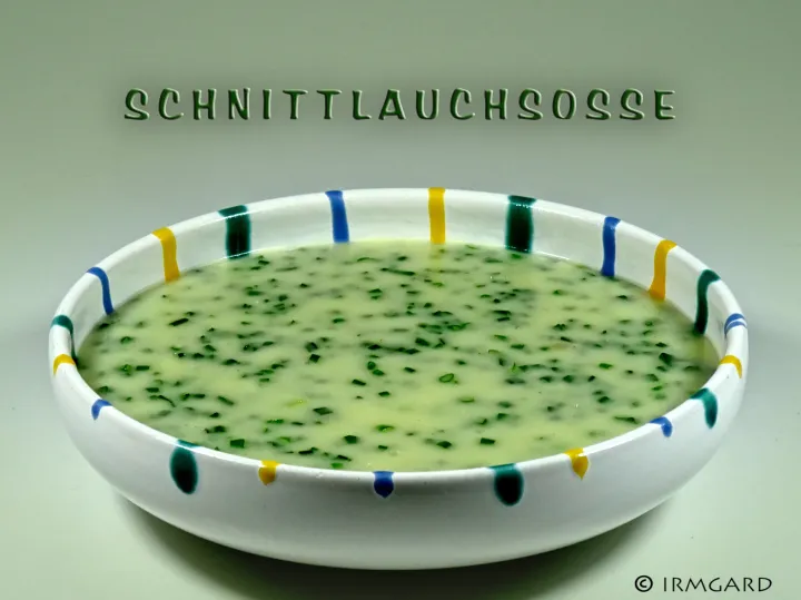 Warme Schnittlauchsosse