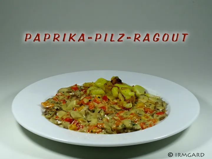 Paprika-Pilz-Ragout