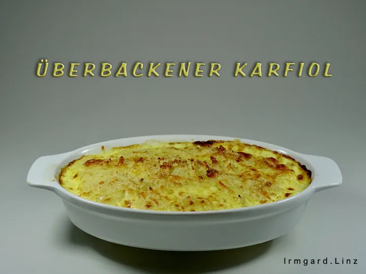 Überbackener Karfiol