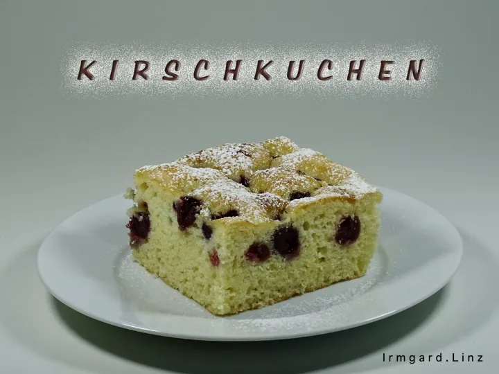 Kirschkuchen / Ölteig