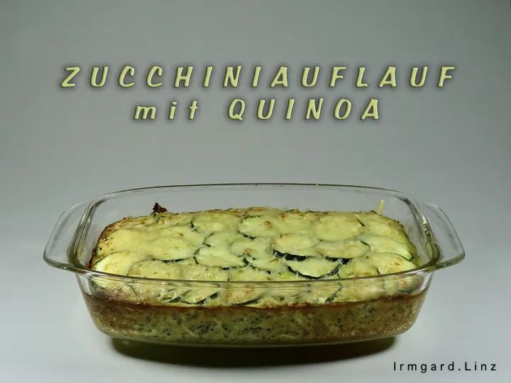 Zucchiniauflauf mit Quinoa