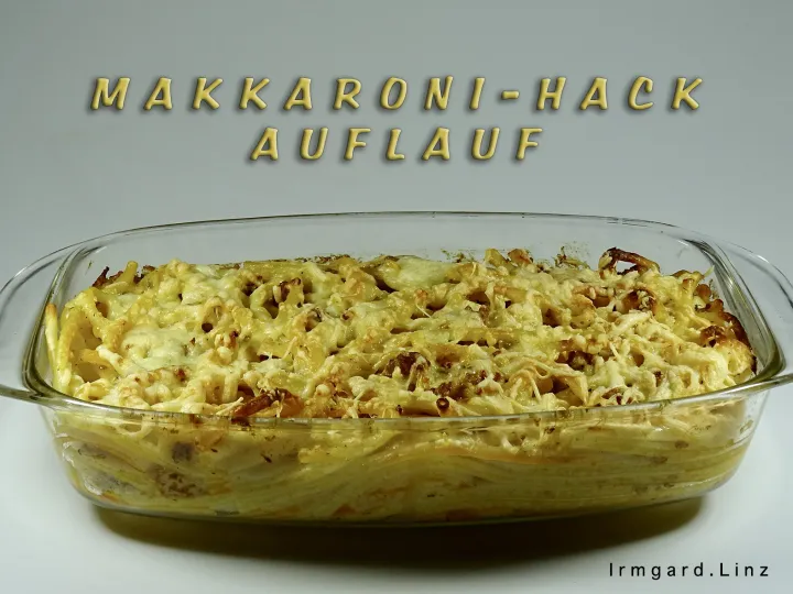 Makkaroni-Hack-Auflauf