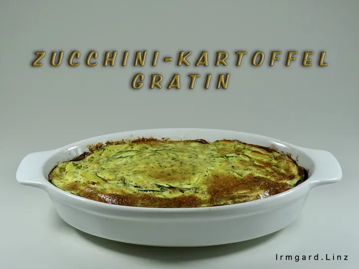 Zucchini-Kartoffel-Gratin
