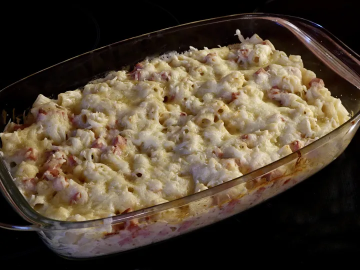 Leberkäs-Schlemmerpfanne