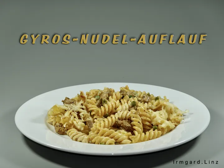 Gyros-Nudelauflauf