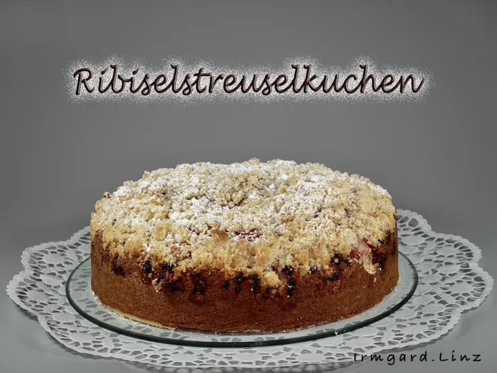 Ribiselstreuselkuchen