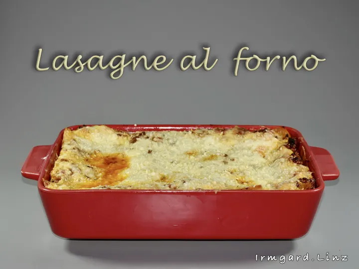 Lasagne mit Räucherspeck