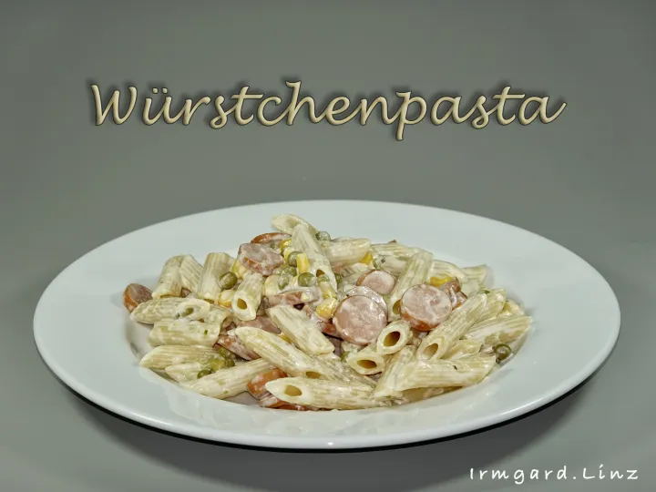 Würstchen-Pasta