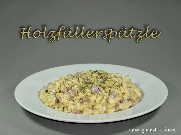 Holzfällerspätzle