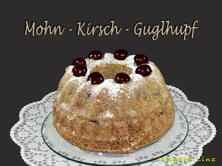 Mohn-Kirsch-Guglhupf