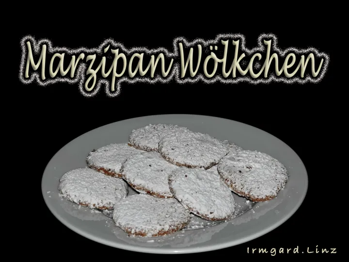 Marzipanwölkchen