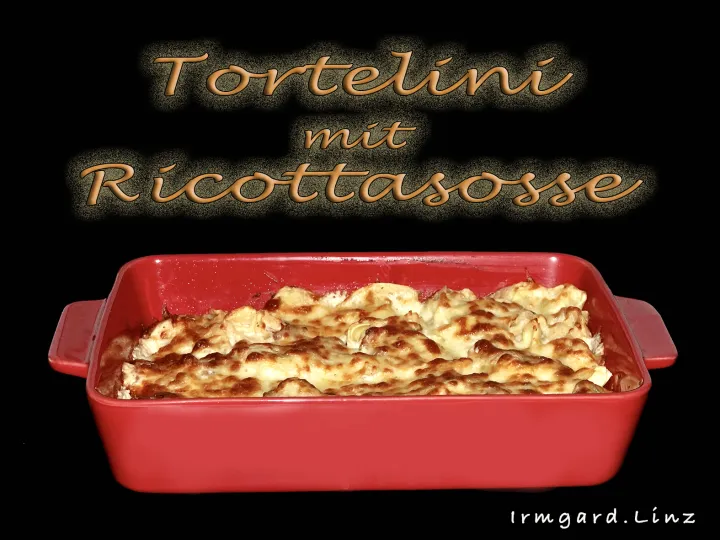 Tortellini mit Bacon-Ricotta-Sosse