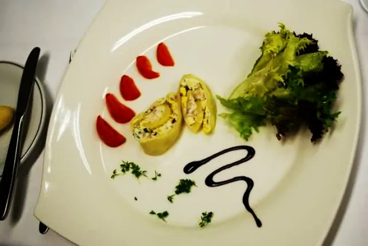 Goudaröllchen mit Gervais-Schinkenfülle