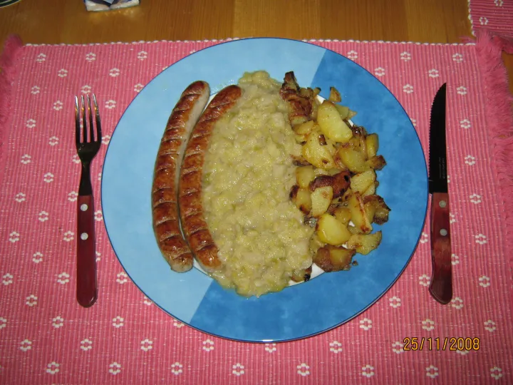 Bratwürsteln mit Kohl & Gröste