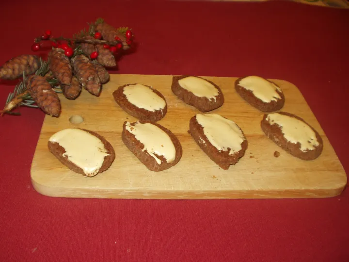Weihnachtliches Butterbrot