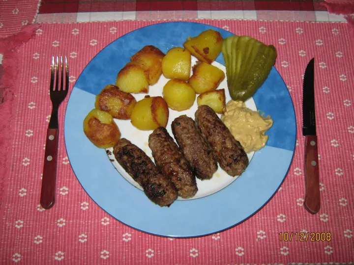 Cevapcici & Braterdäpfel