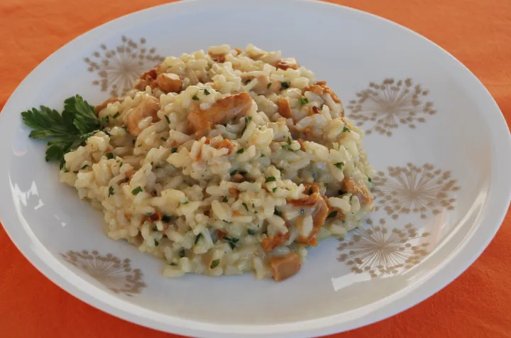 Eierschwammerlrisotto
