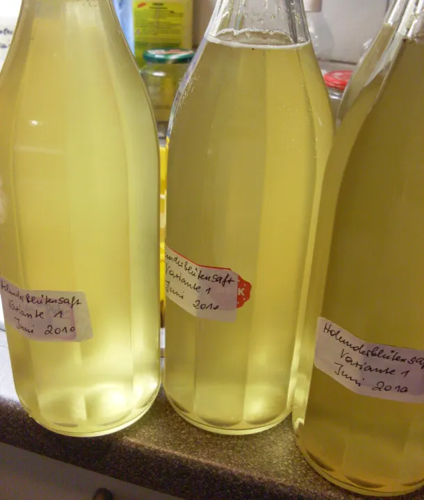 Holunderblüten - Sirup