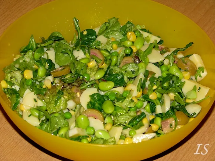 Grüner Kartoffelsalat