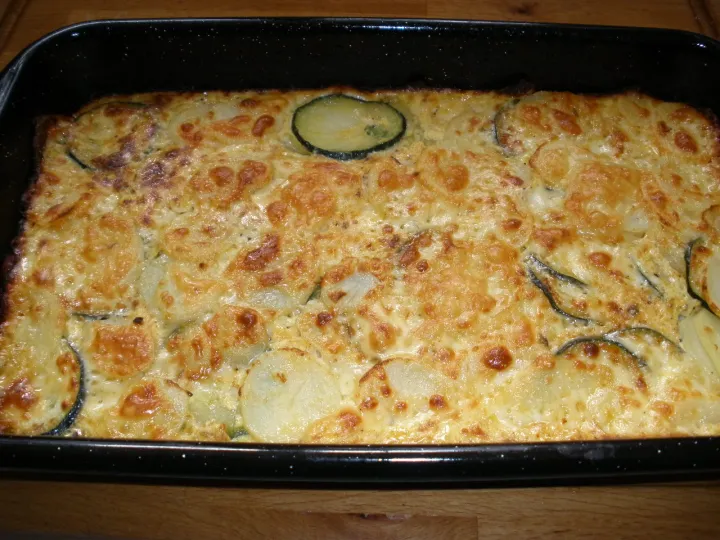 Kartoffel - Zucchini - Gratin
