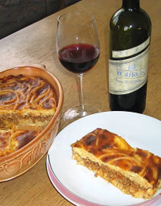 Griechischer Nudelauflauf (Pastitsjo)