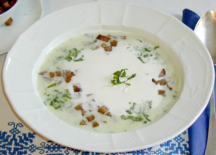 Bärlauchsuppe