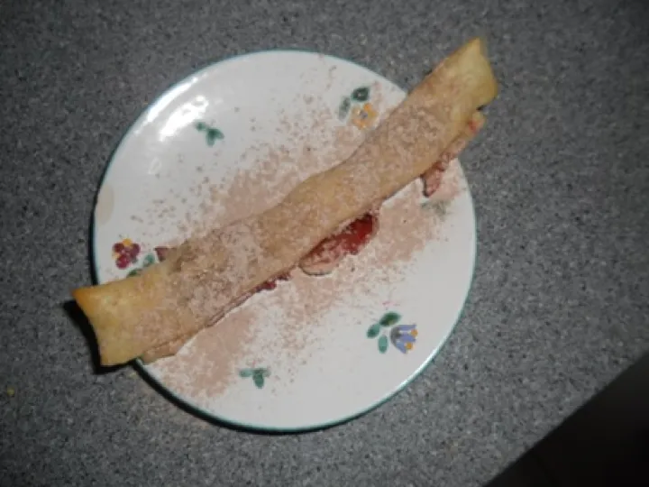 Cranberry Blätterteig Stange