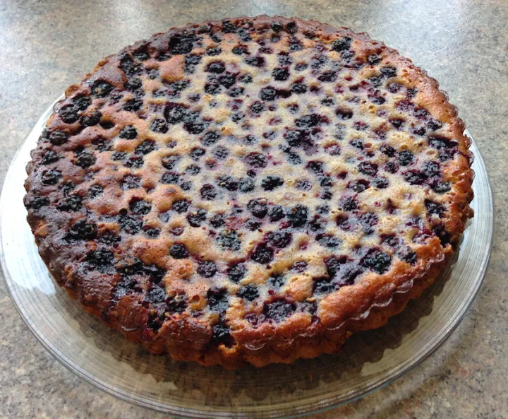Brombeerkuchen