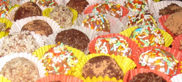 Cointreau-Schoko-Kugeln