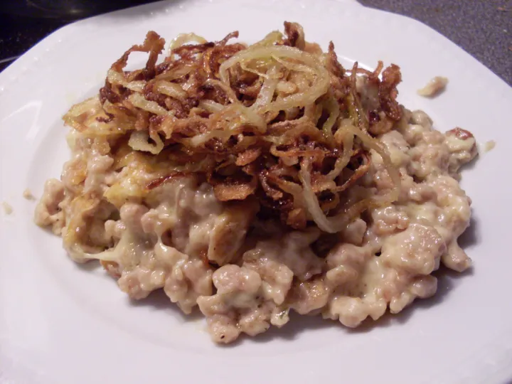 Dinkel - Käse - Spätzle
