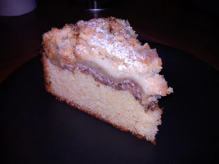 Apfelstreuselkuchen mit Nüssen ( 20 cm Springform )