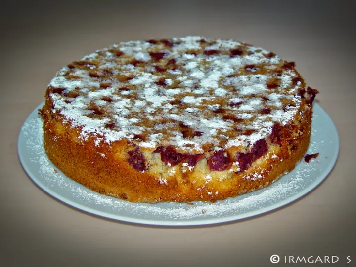 Zitronen-Kirschkuchen