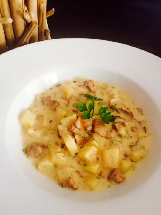 Erdäpfel-Schwammerl Eintopf