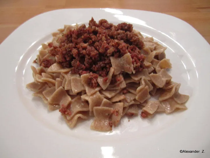 Fleckerspeise m. Vollkornnudeln