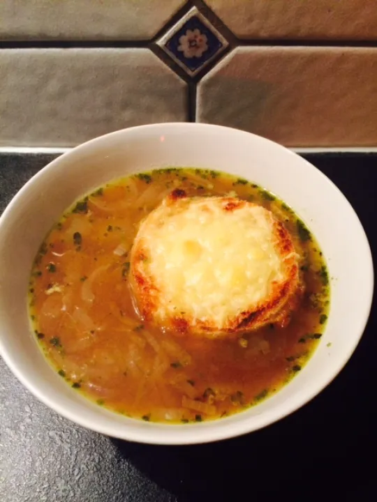 Französische Zwiebelsuppe