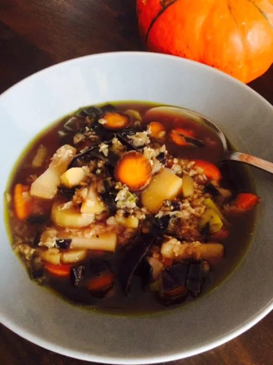 Herbstliche Gemüsesuppe