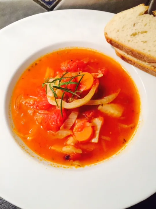 Gemüsesuppe ( Restlküche)